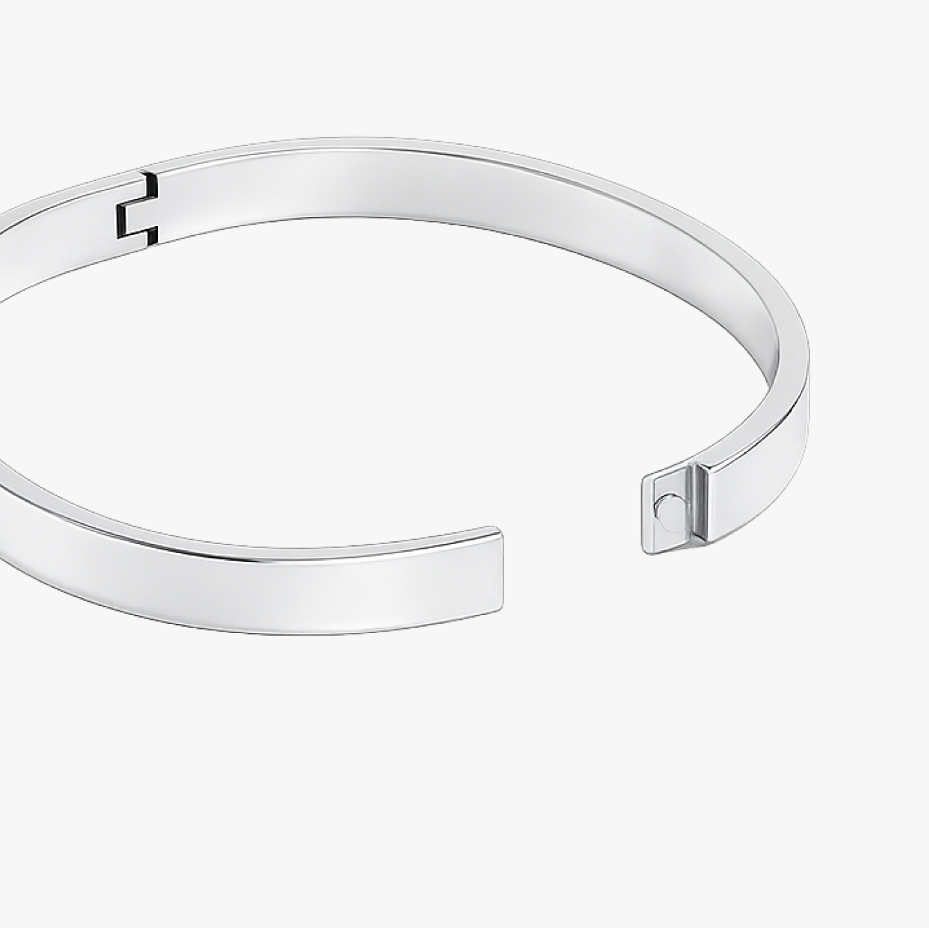 Brazalete personalizable plateado