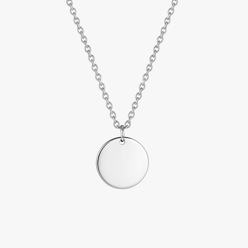 Collar personalizable plateado