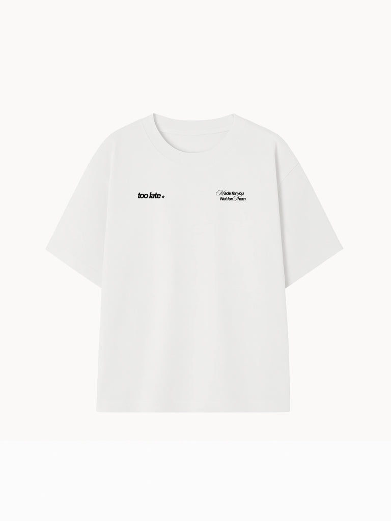 Camiseta Blanca Legendary Negro