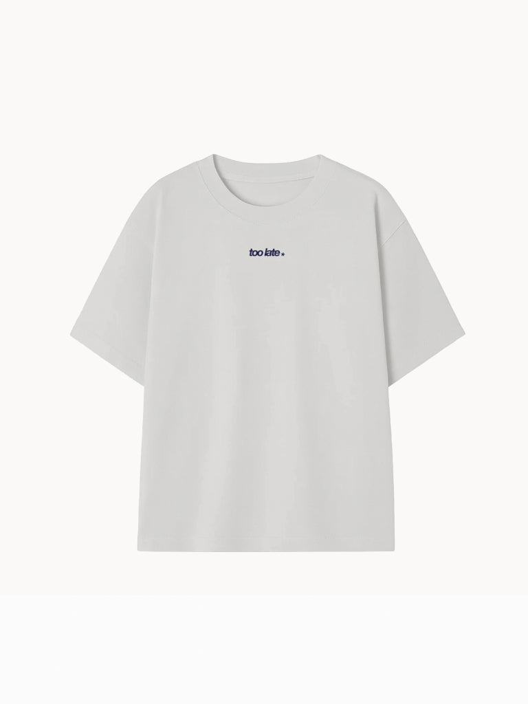 Camiseta Gris Cupid's lover Azul marino